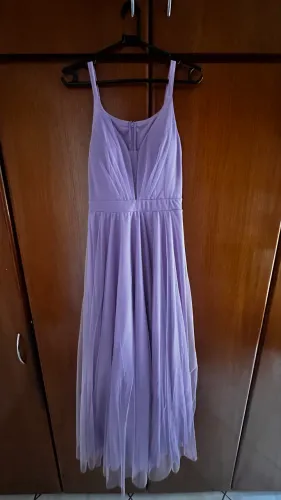 Vestido cor lavanda