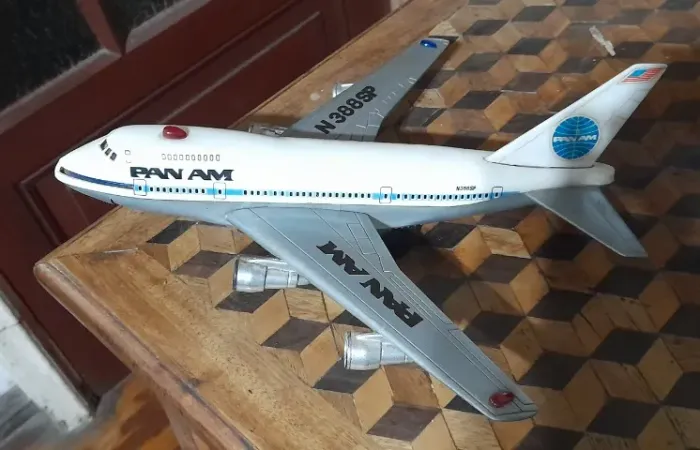 Avião pan am - Brinquedo dos anos 90