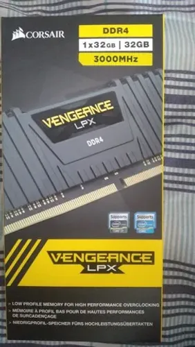 Memória Ram 32GB 3000mhz ddr4 Corsair Vengeance LPX