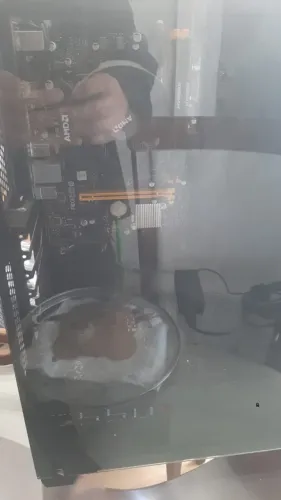 Computador gamer 8gb ram hd 500gb Placa gtx 550 ti CPU Ryzen 3 3200 Fonte 550 80 plus