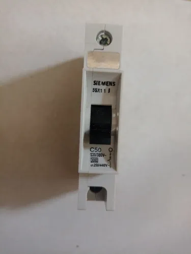 Disjuntor monofásico Siemens c50