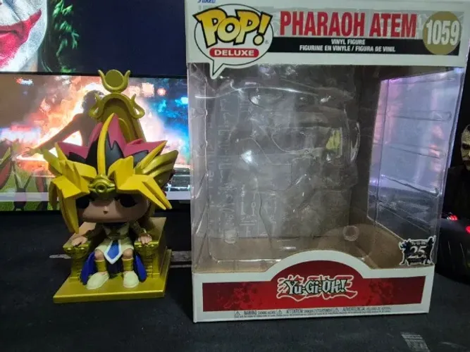 Funko Pop! Yu-gi-oh! - 25th Deluxe Pharaoh Atem On Throne #1059