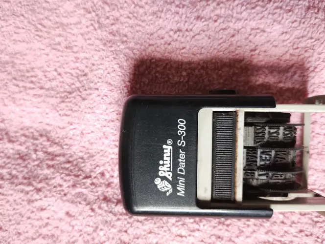 Carimbo Datador Shiny Mini Dater S-300