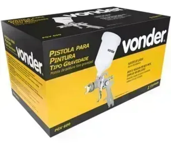 Precisão Tipo De Gravidade Pgv 600 Vonder Cor Cinza