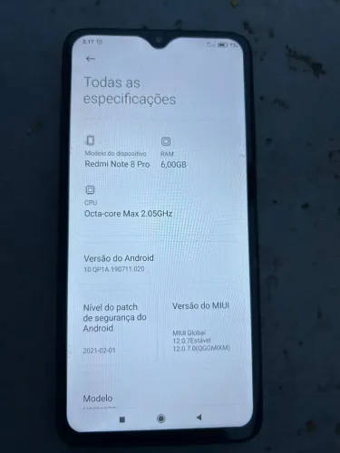 Celular top Redmi Note 8 Pro
