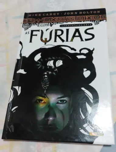 Hq Furias - Sandman - Vertigo - Mike Carey & John Bolton - Capa Dura