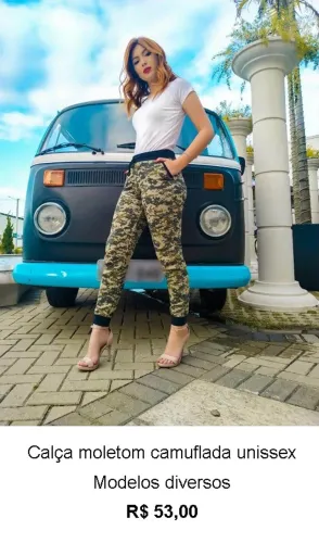 Calça moletom unissex