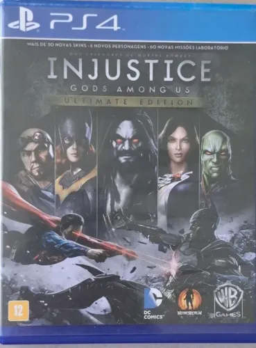 Game DVD PS4 INJUSTICE GODS AMONGS US. NOVÍSSIMO!!