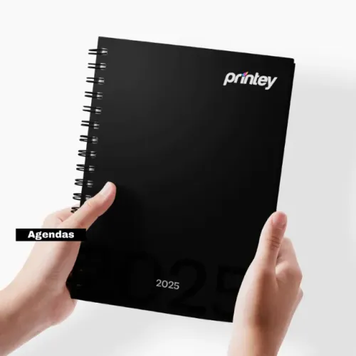 Agendas corporativas personalizadas com seu logotipo