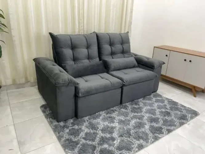 Novidade em estoque!! Sofá Retrátil e Reclinável Alemanha 2.00m   - LD 