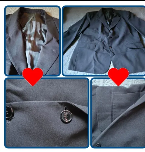 Paletó blazer social cinza masculino