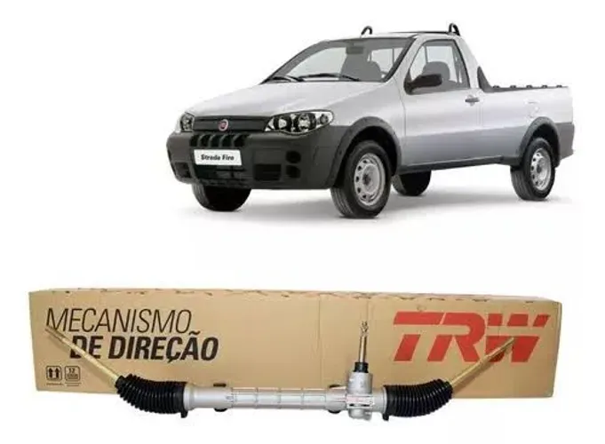 Caixa Direção Mecânica Strada 1.4