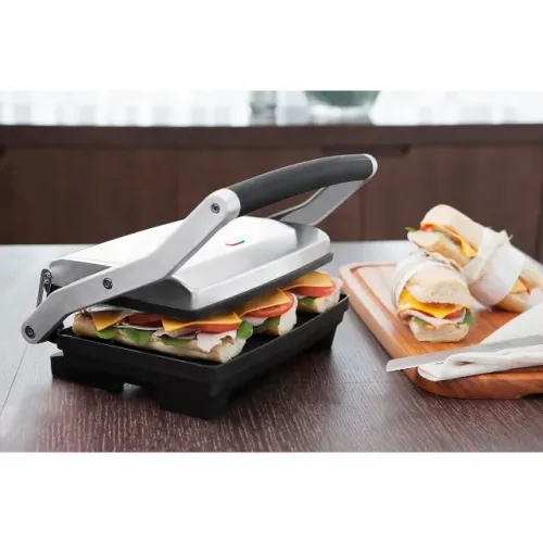 Sanduicheira Tramontina by Breville Express em Aço Inox Fosco com Chapa Flutuante 127 V