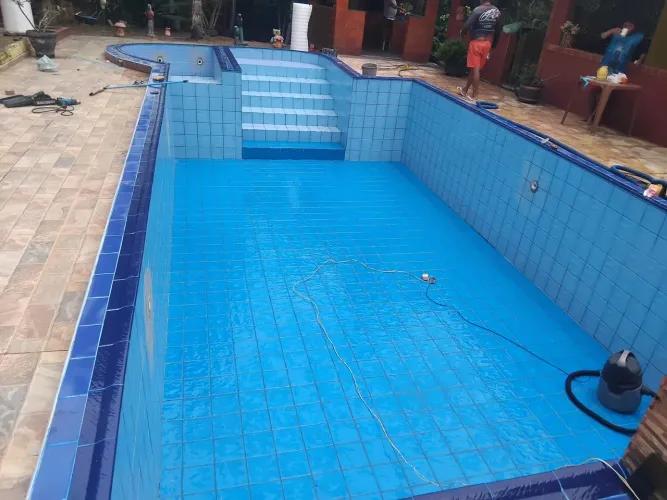 Piscina revestimento de vinil