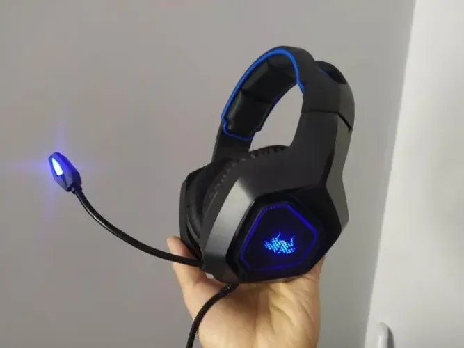 Fone de Ouvido Gamer Knup Para Pc Xbox Ps4 - Muito Top