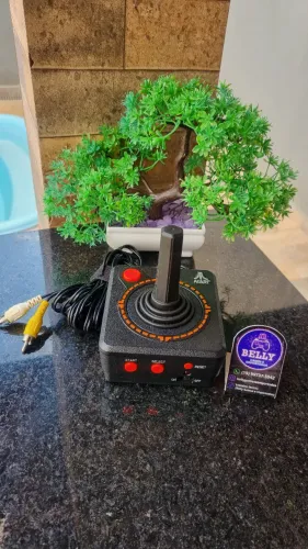 ATARI PLUG AND PLAY COM 10 JOGOS - É SÓ PLUGAR E JOGAR !!