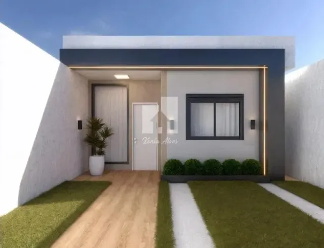  SANTA  RITA DO ZARUR - CASA - 02 QUARTOS / 1 SUÍTE - 60 M² 