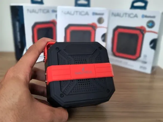 Caixa De Som Nautica S100 Importada EUA - 15W Pure Bass / IPX5 (Nova)