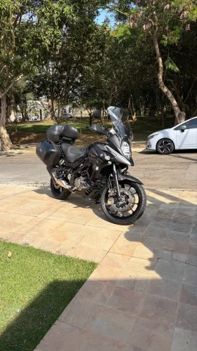 V-Strom 650 | 14.000 km | Completa (Kit Givi + Garmin + Banco Pedrinho)