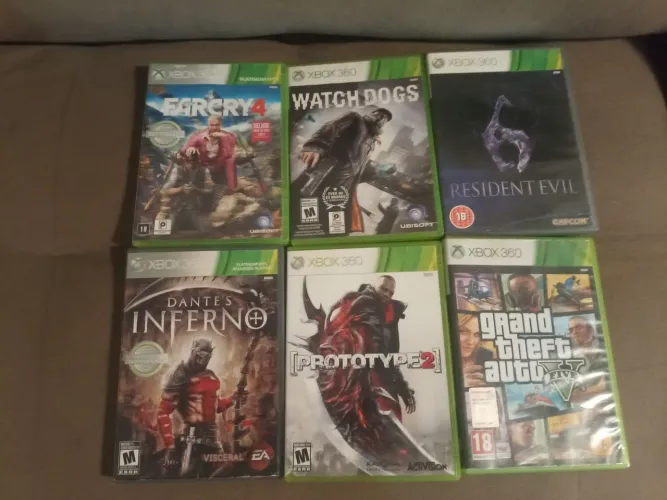 Jogos para Xbox 360 original 