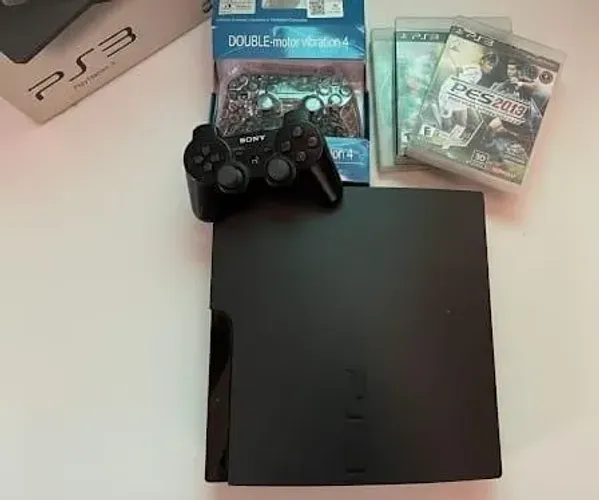 Playstation 3 com caixa!! Desbloqueado.