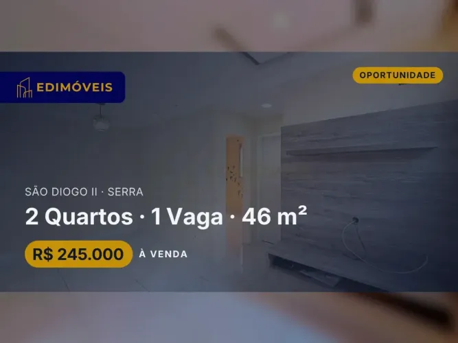 Seu novo lar em São Diogo II: apartamento com piscina e academia!