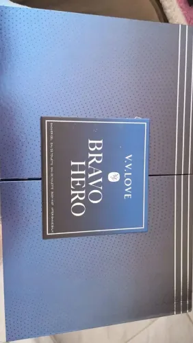 Kit perfume masculino bravo hero