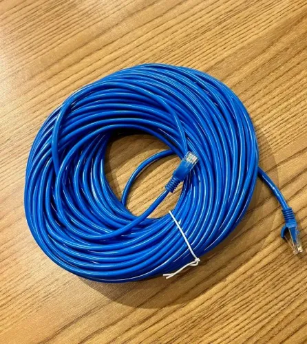 Cabo De Rede RJ45 Azul 30 Metros