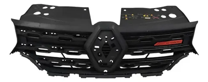 Grade Parachoque Dianteiro Renault Duster Iconic 25 Detalhes Preto Ambos Lados