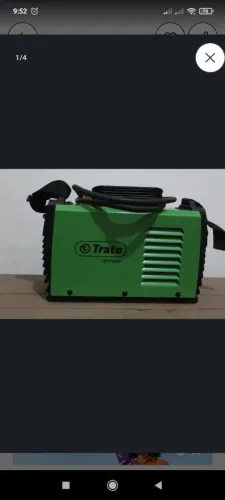 Vendo máquina de solda Trato portátil R$ 350