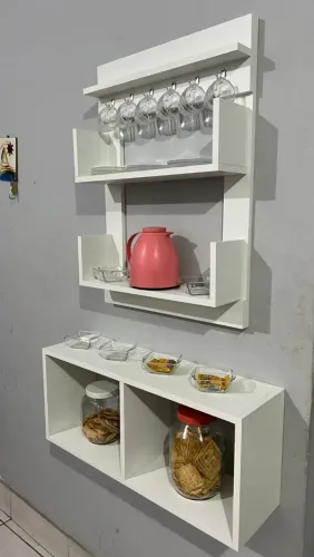 Cantinho do café em MDF