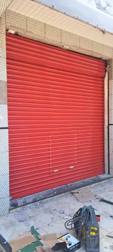 Porta de rolo automática