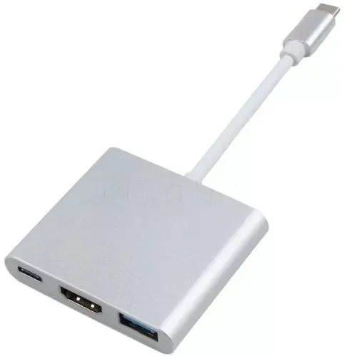 Adaptador USB-C 3.1 multiporta com USB-C, USB e HDMI para AV digital - MJ1K2AM/A