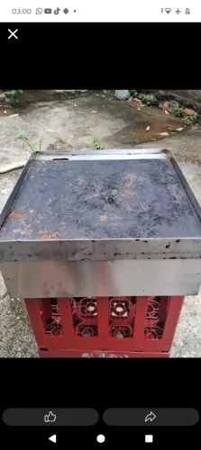 Chapa de hambúrguer 