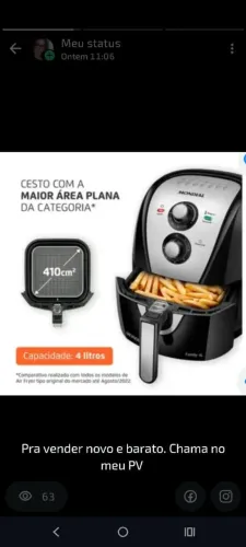 Fritadeira Elétrica - Air Fryer