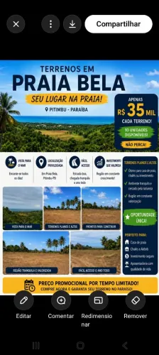 Lotes em Praia Bela ?