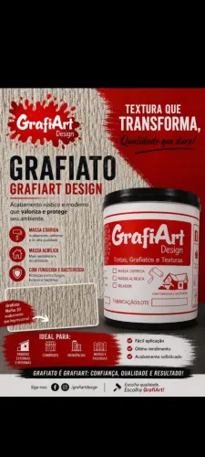 Grafiato branco 25kg