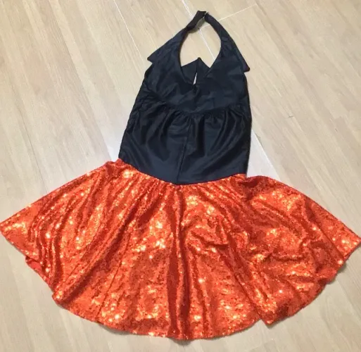VESTIDO HALLOWEEN TAMANHO ÚNICO