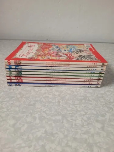 Mangá Guerreiras Mágicas de Rayearth - Coleção Incompleta (09 volumes)