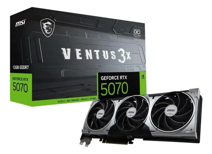 RTX 5070 Ventus 3X OC 12GB GDDR7