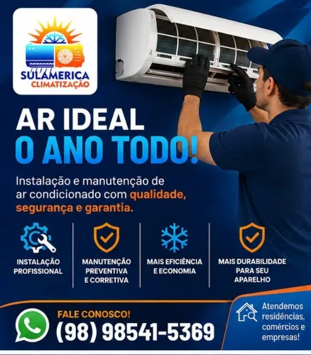 Manutenção instalação e consertos de ar-condicionado