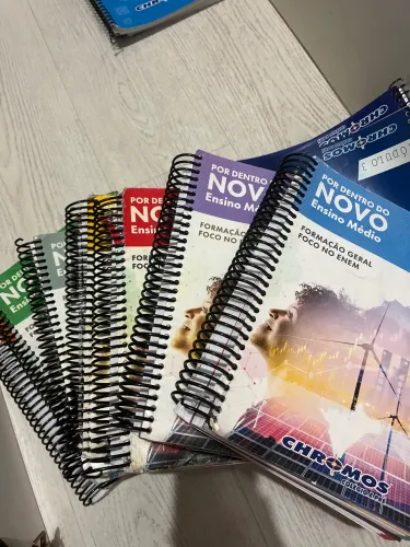 Livros colégio Chromos 2024