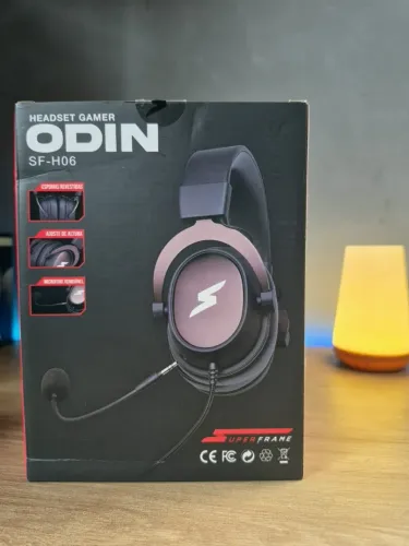 Headset Superframe Odin + Earpads em Tecido (novas)