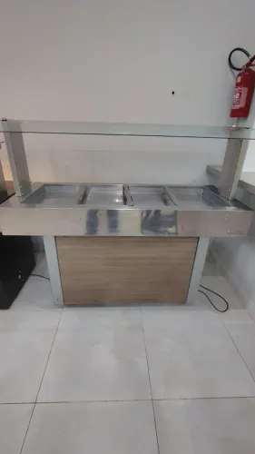 1 buffet gelopar quente e 1 buffet gelopar frio