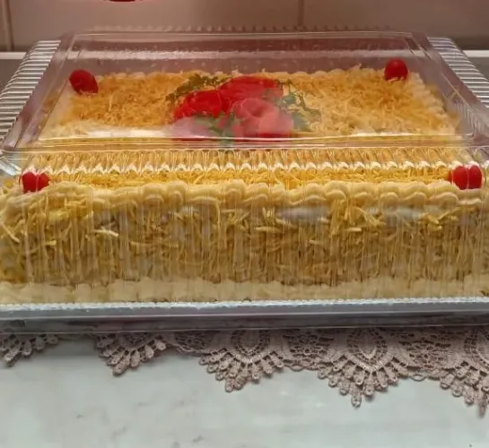 Bolos salgados caseiros e decorados com um sabor diferenciado. 