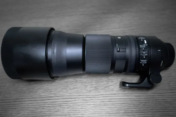 Lente Sigma 150-600mm f/5-6.3 DG OS HSM Contemporary para Nikon F com parassol