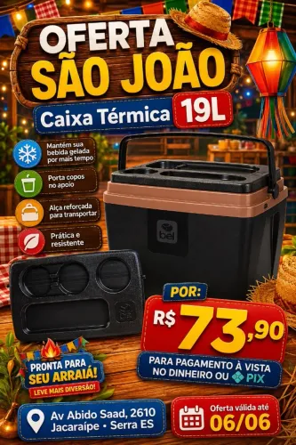 CAIXA TÉRMICA 19L