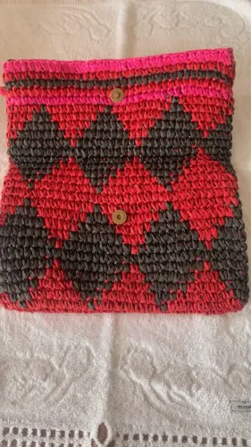 Bolsa de mão tricot Original John John 