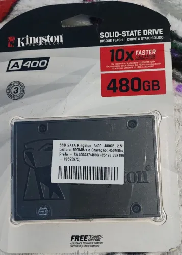 SSD SATA Kingston 480GB
