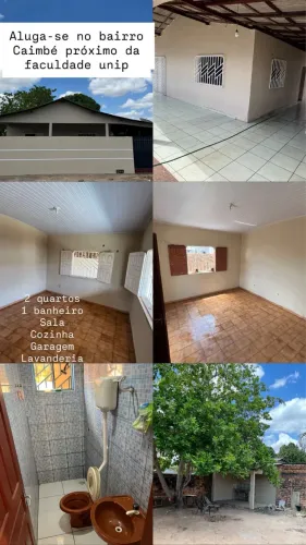 Alugo casa no bairro caimbé 